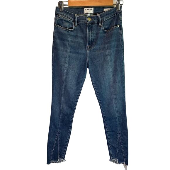 Frame Le High Skinny Front Seam Jeans - size 29 - Picture 1 of 9